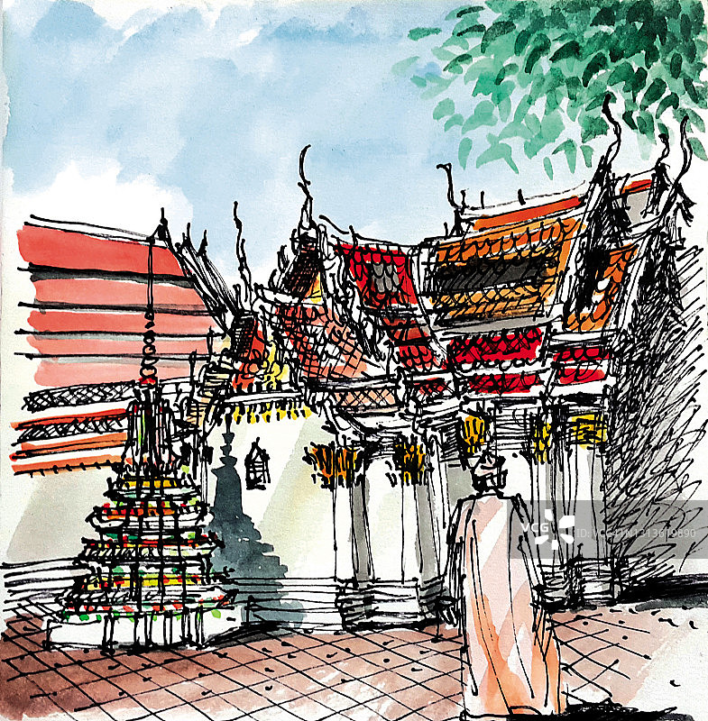 泰国曼谷风光图片素材