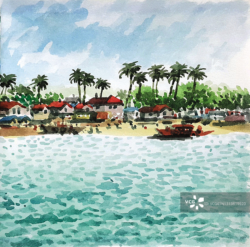 菲律宾宿务岛风光图片素材