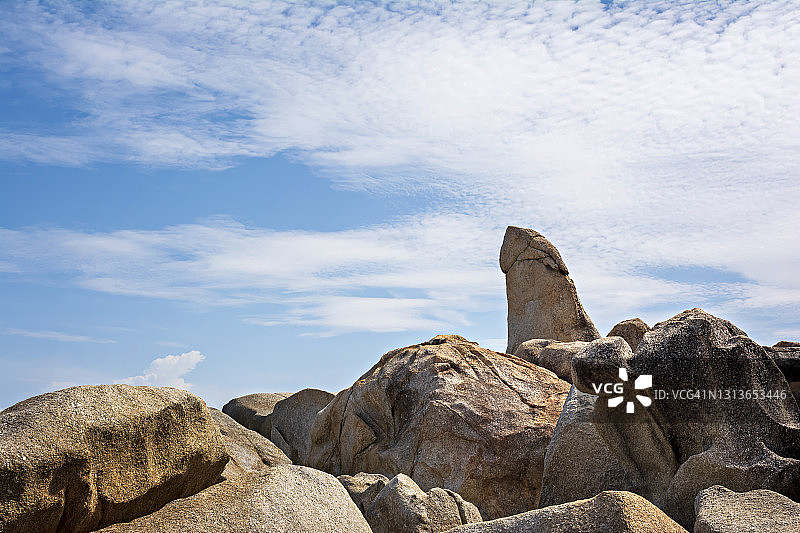 苏梅岛的爷爷石，泰国图片素材