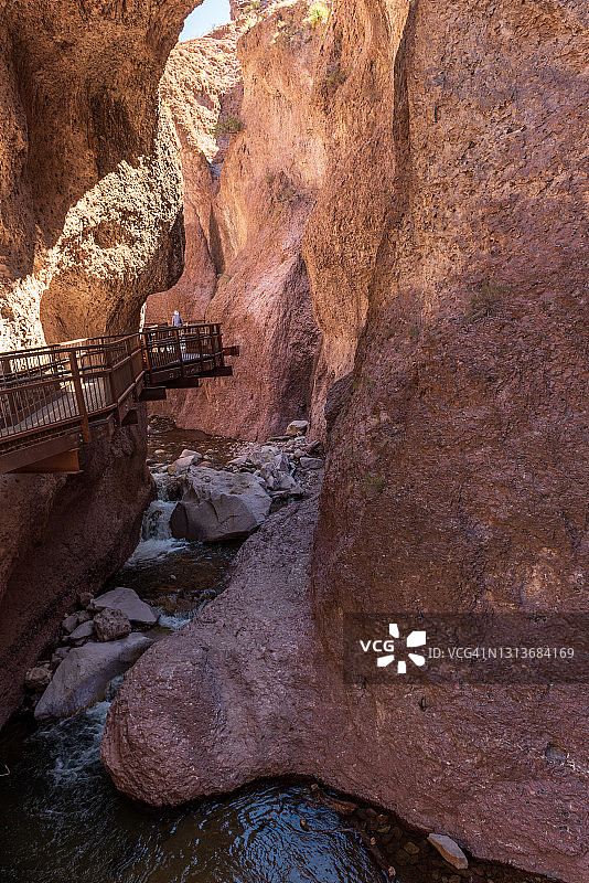新墨西哥州的卡特沃克国家游乐小径图片素材