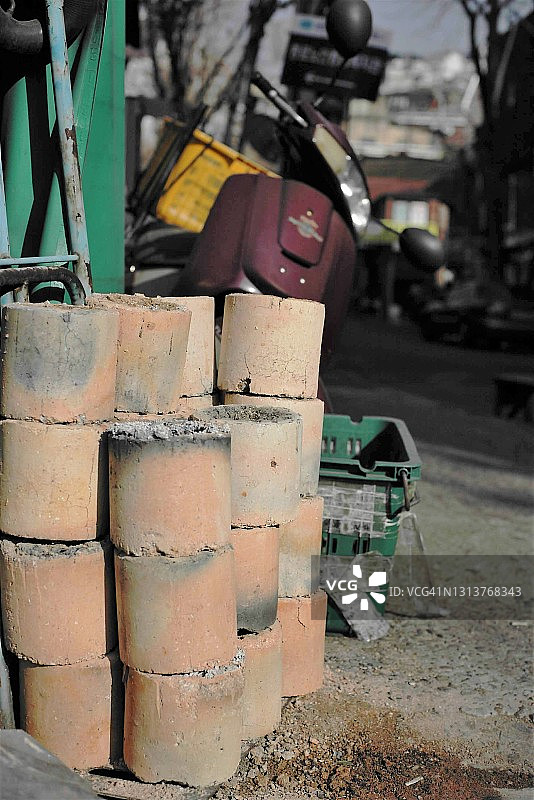 燃烧的煤球图片素材
