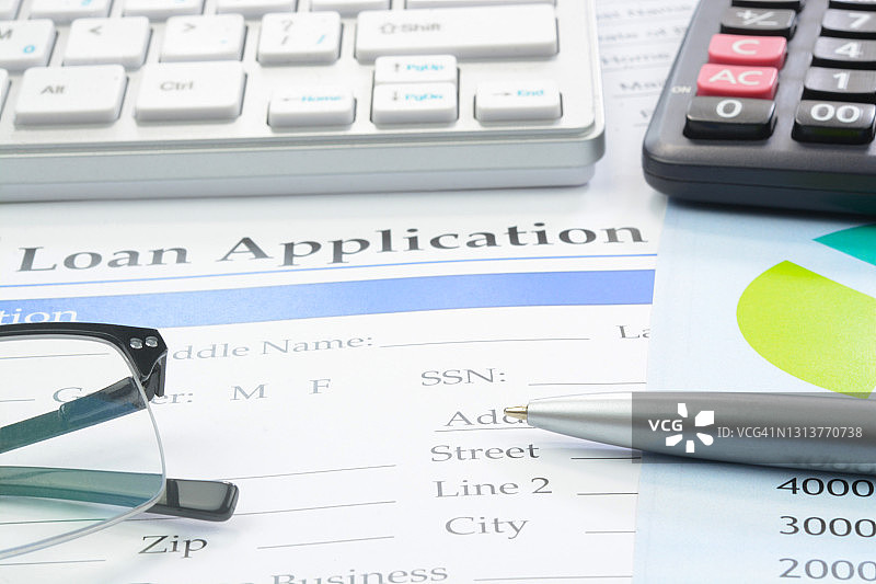 贷款申请图片素材