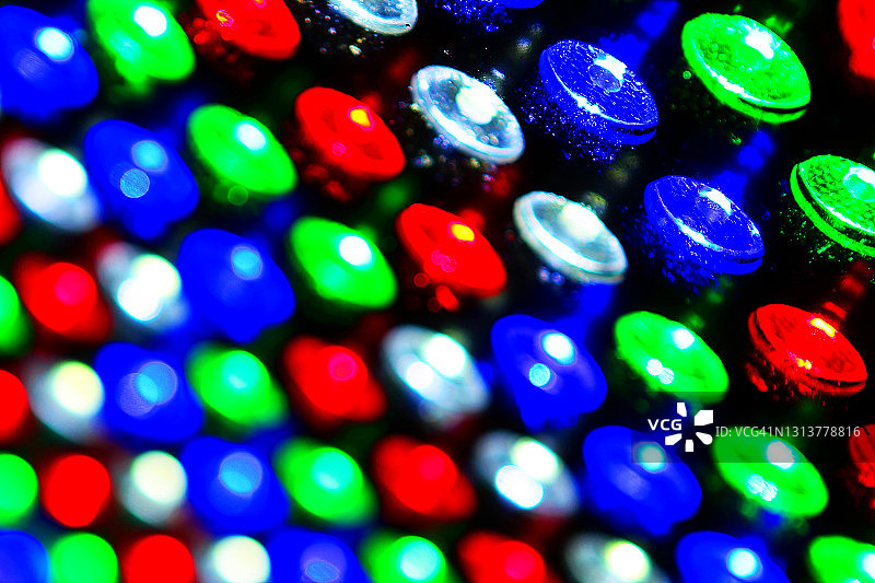 彩色灯光图片素材