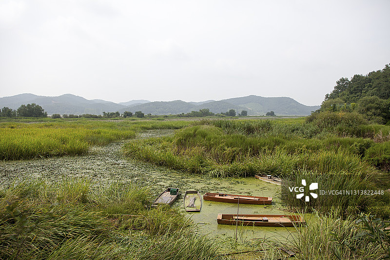 韩国昌宁郡牛浦湿地图片素材