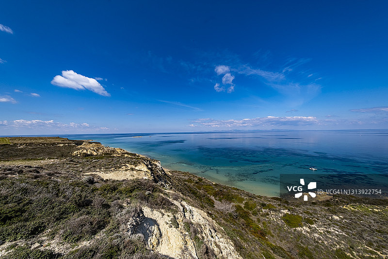 格克切岛风光图片素材