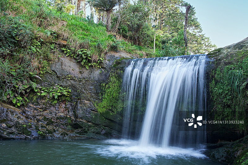 奥克利溪瀑布图片素材