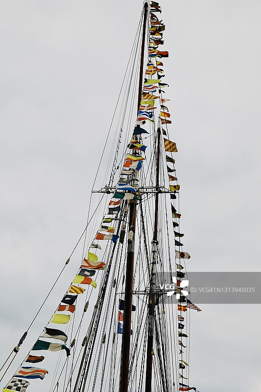 航海船桅图片素材