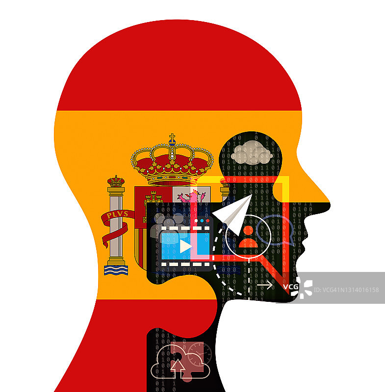 西班牙社交媒体图片素材