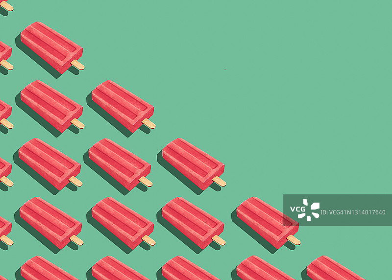 粉色冰棒图片素材