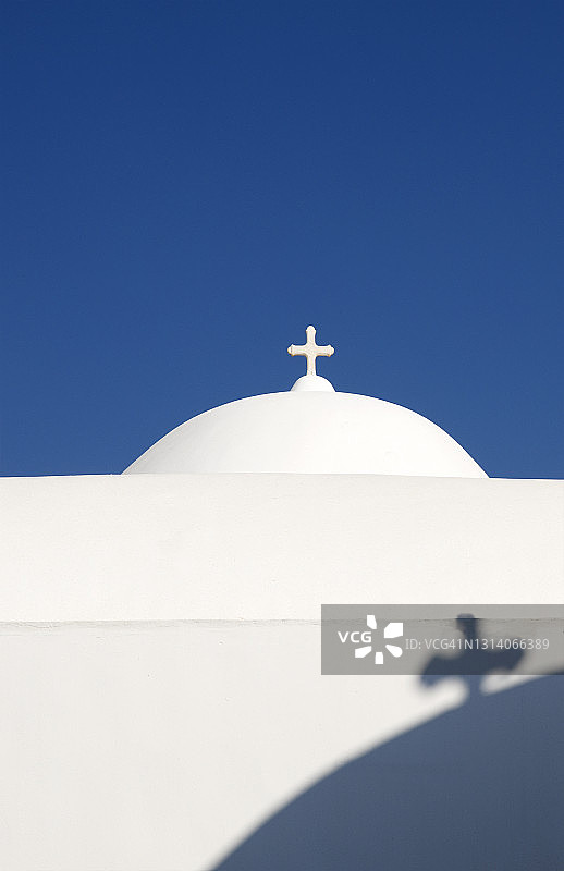 希腊小教堂景观图片素材