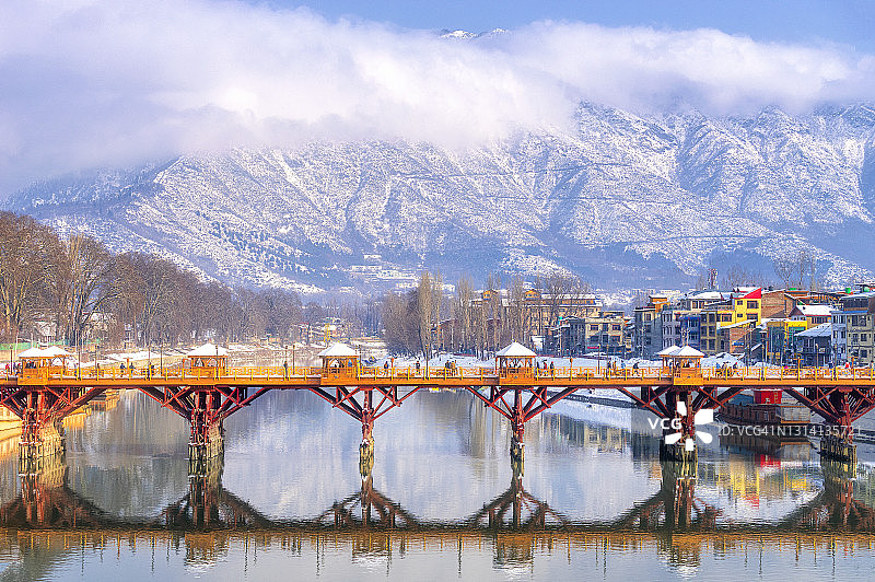 斯利那加喀什米尔图片素材