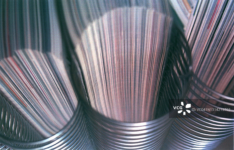 螺旋装订书本的特写照片图片素材