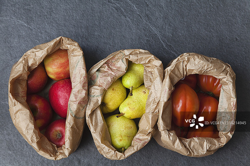 有机水果和蔬菜图片素材