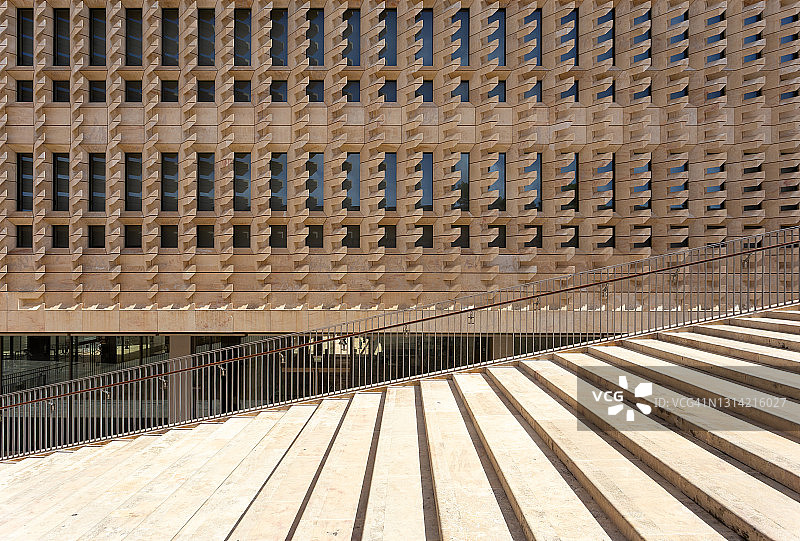 瓦莱塔的议会大厦，马耳他图片素材