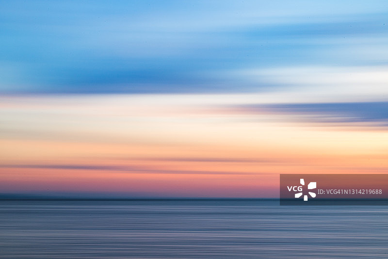 克罗斯比海滩海景图片素材