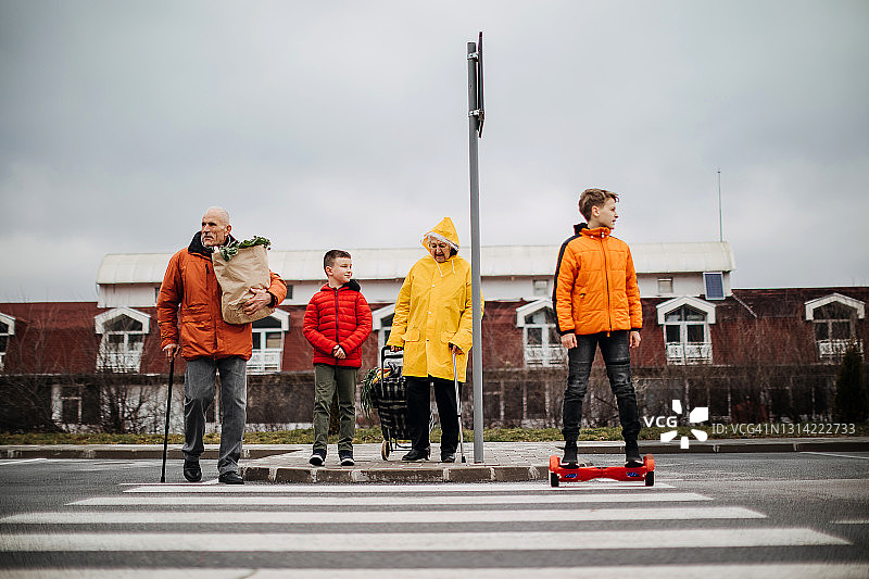 人行横道图片素材