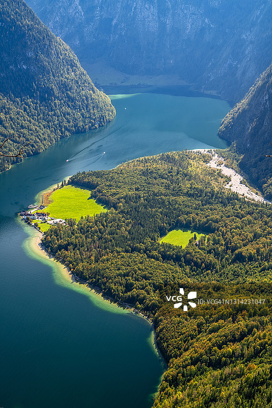 国王湖，巴伐利亚，德国，欧洲图片素材