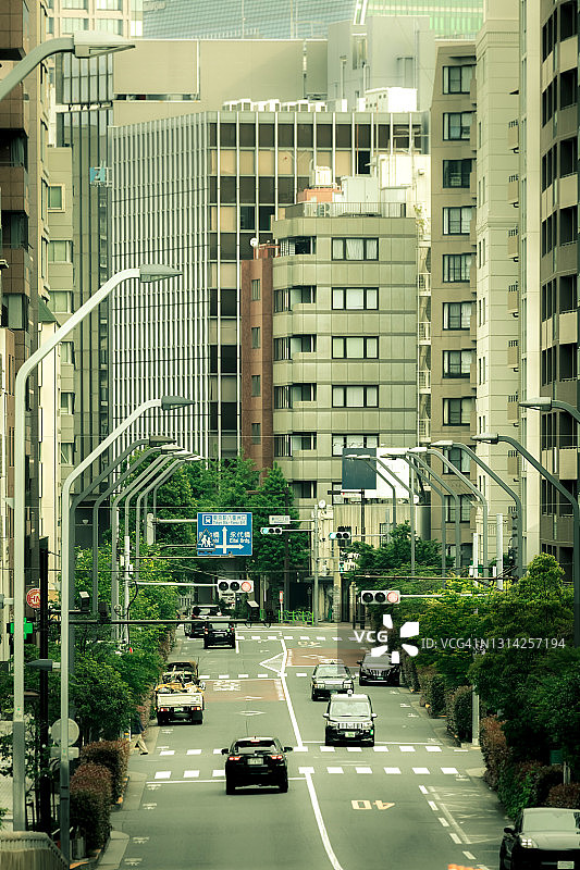 日本东京街景图片素材
