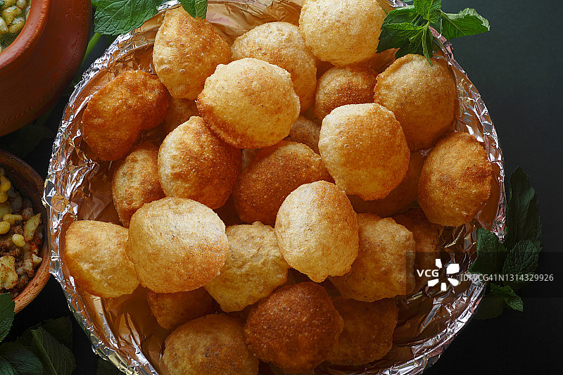 戈尔加帕或帕尼普里图片素材