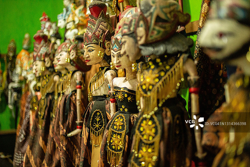 传统木偶Wayang Golek合集图片素材