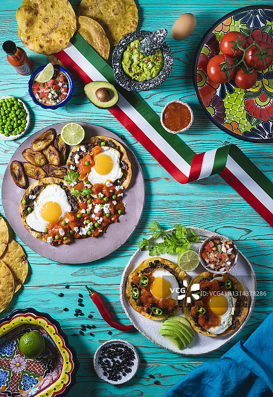 墨西哥鸡蛋早餐图片素材