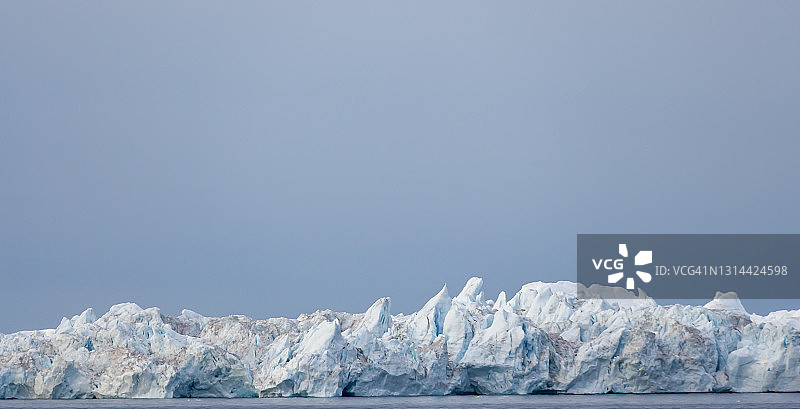 北极冰墙图片素材