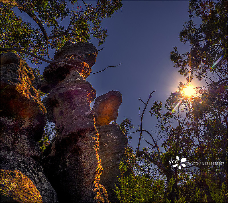 维多利亚格兰屏Sundial观景点图片素材