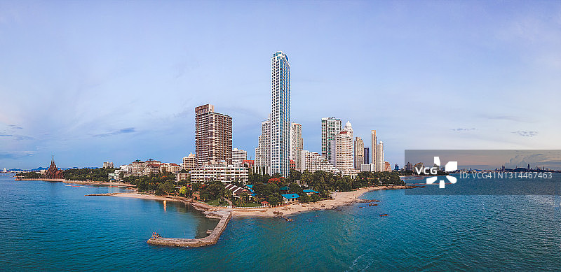 泰国芭堤雅城市风光图片素材