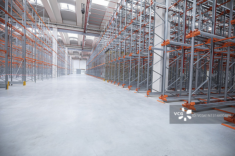 大型机库仓库，工业和物流公司图片素材