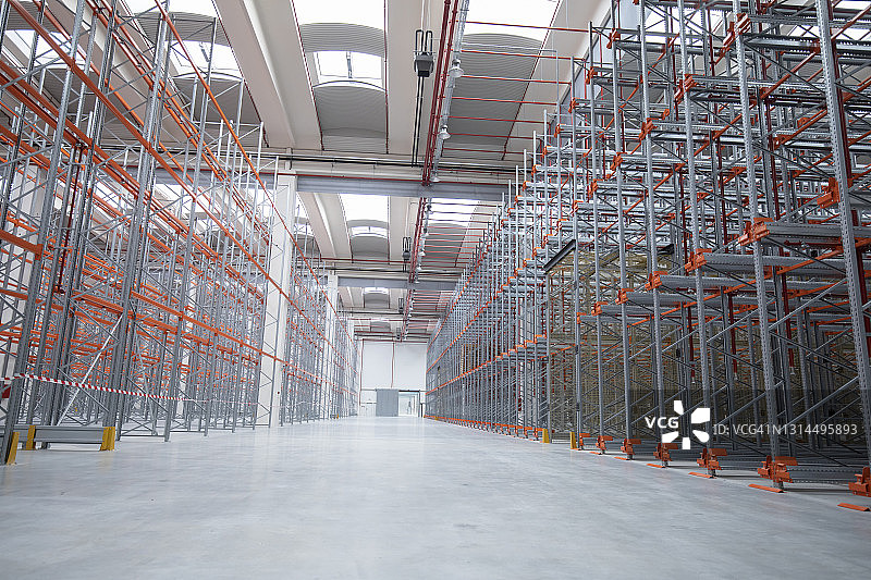 大型机库仓库，工业和物流公司图片素材