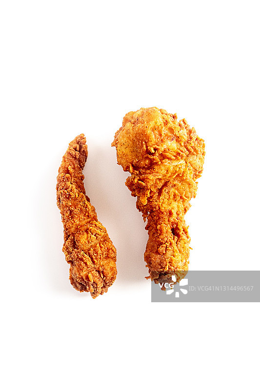 炸鸡条和炸鸡腿图片素材