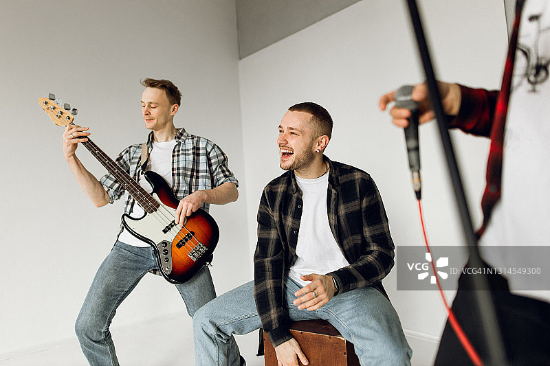 乐队正在排练图片素材