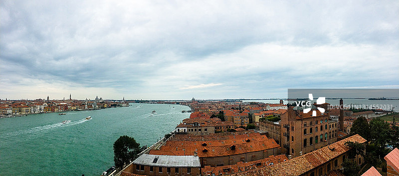 意大利威尼斯朱代卡运河空 व्यू图片素材