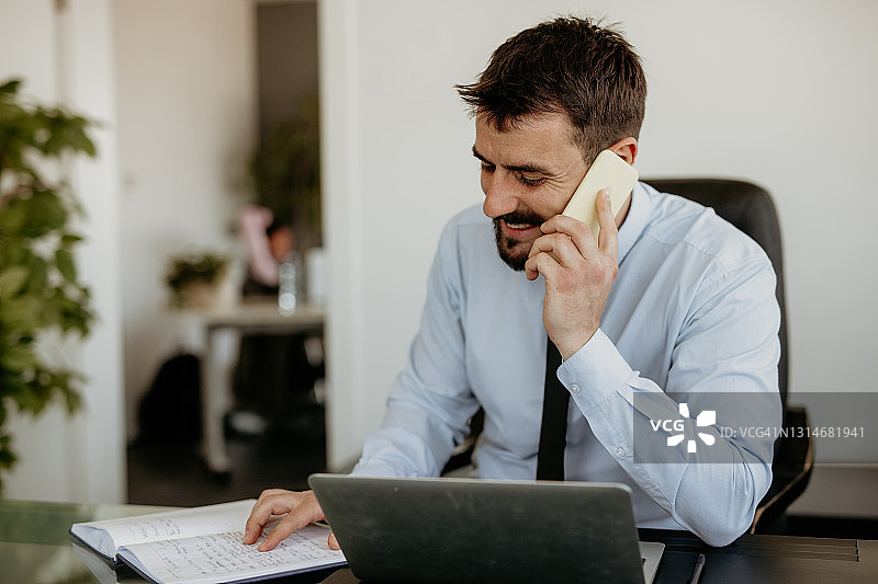 预约的商人图片素材