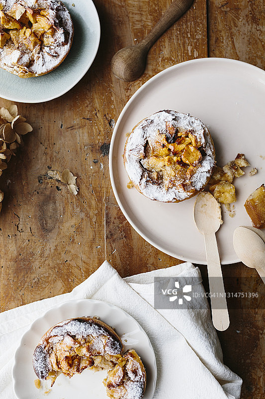 美味的苹果派图片素材