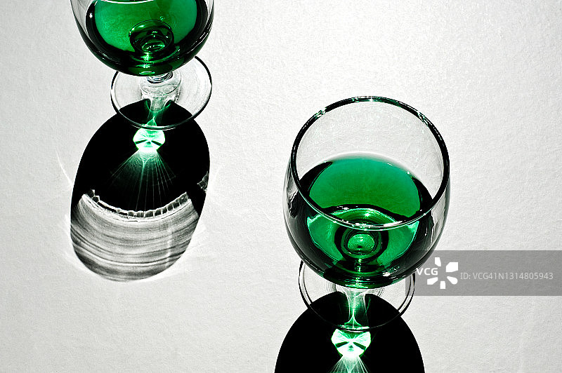 薄荷利口酒图片素材