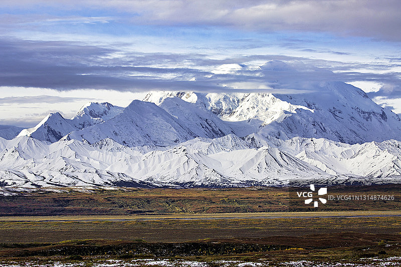 秋季的德纳里国家公园图片素材