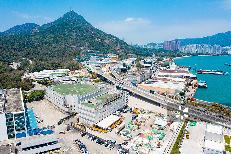 屯门至赤鱲角连接路景观图片素材