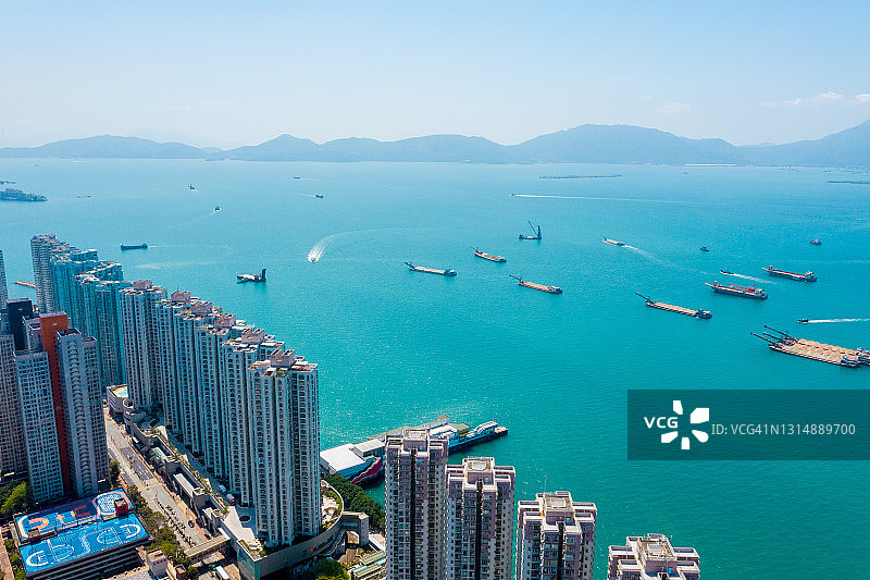 中国香港蝴蝶湾海滩图片素材