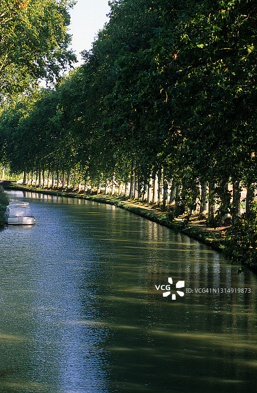 米迪运河图片素材