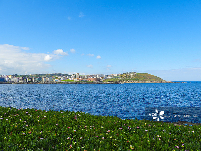 拉科鲁尼亚海湾图片素材