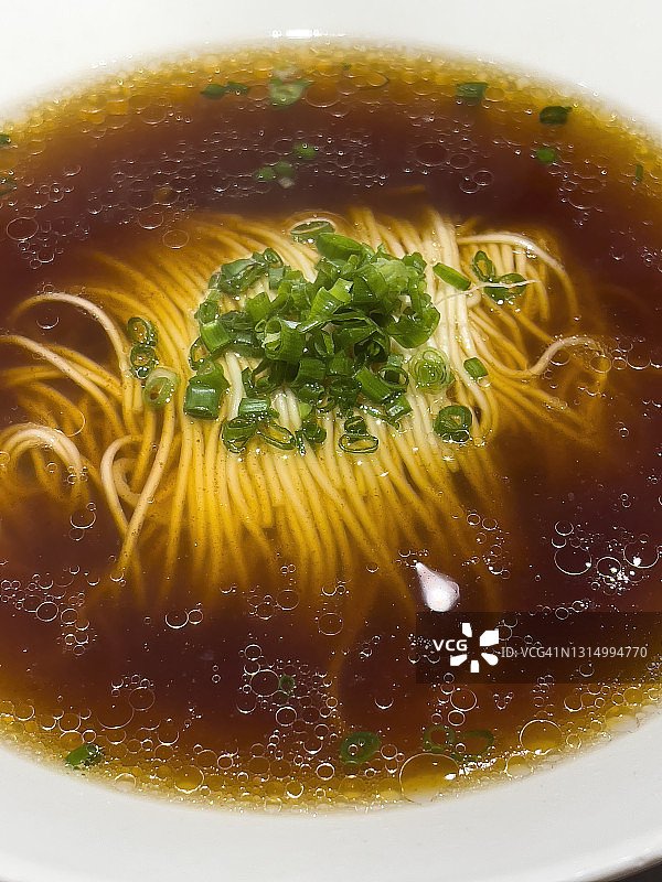 苏州的中国传统美食面条图片素材