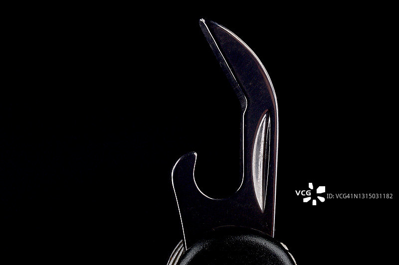 带开罐器的袖珍刀图片素材