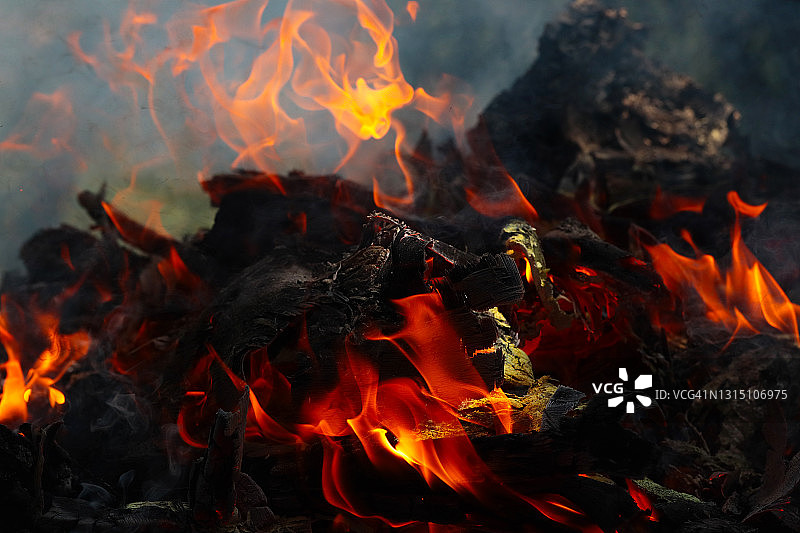 燃烧的火焰图片素材