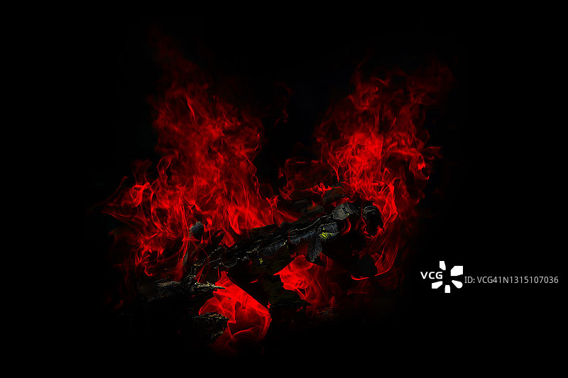 燃烧的火焰图片素材
