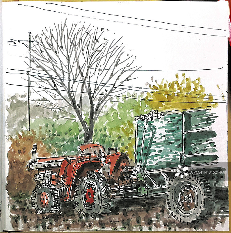 韩国江原道杨口郡的风景图片素材