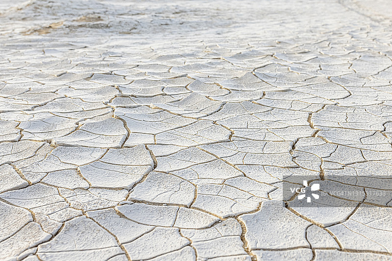 白色沙漠地面特写图片素材