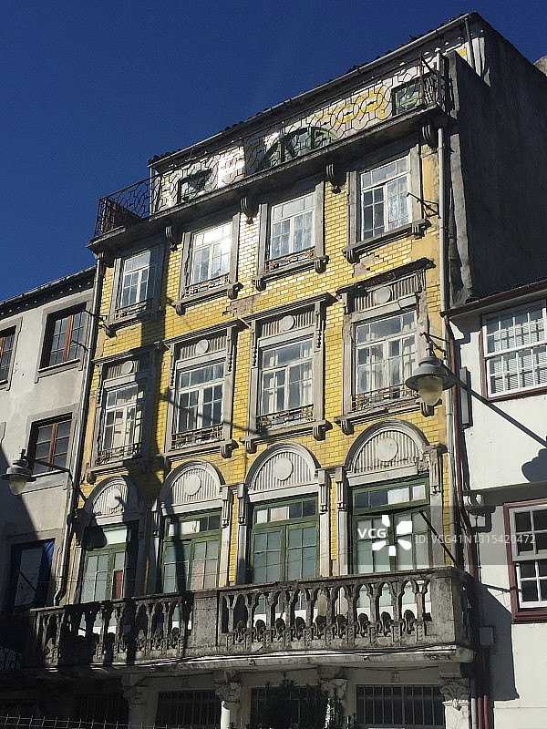 葡萄牙布拉加古镇风貌图片素材