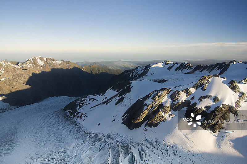 新西兰南岛弗朗兹·约瑟夫冰川图片素材