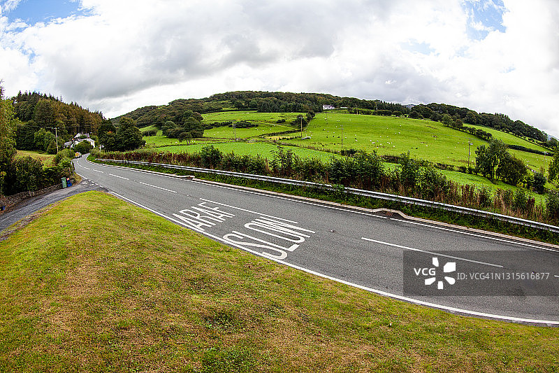 西威尔士公路旅行图片素材